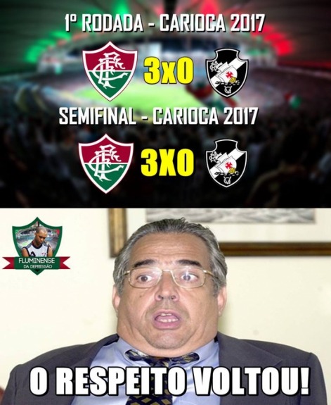Os melhores memes da derrota do Vasco para o Fluminense