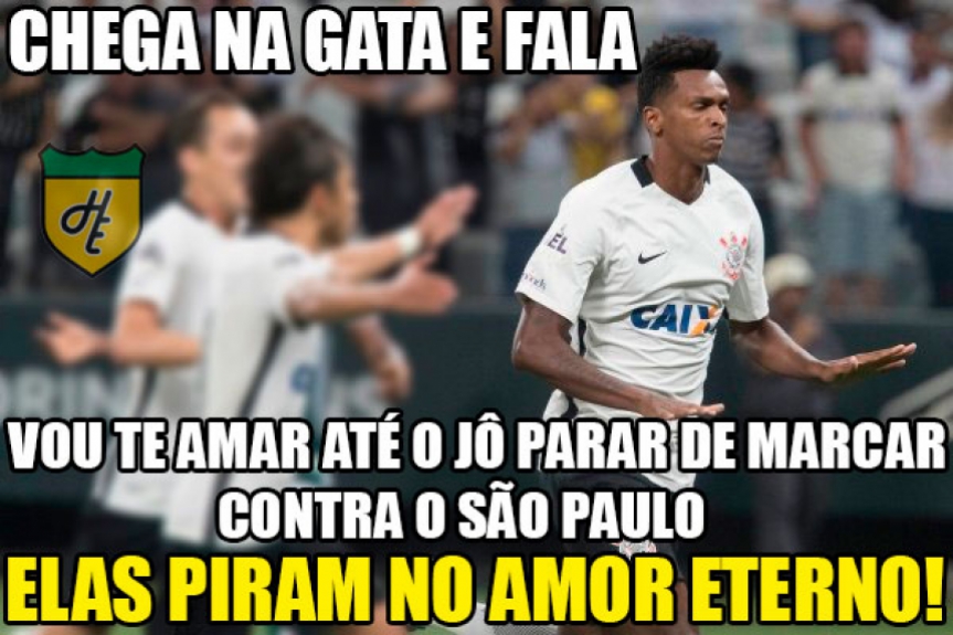 Corinthians 1 x 1 São Paulo (2ª partida da semifinal) - Mesmo impedido, o artilheiro dos clássicos deixou sua marca