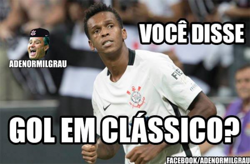Corinthians 1 x 1 São Paulo (2ª partida da semifinal) - Mesmo impedido, o artilheiro dos clássicos deixou sua marca