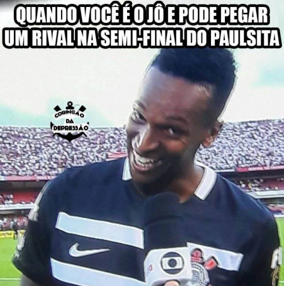 Os rivais já tremiam com a possibilidade de enfrentar Jô nas semifinais