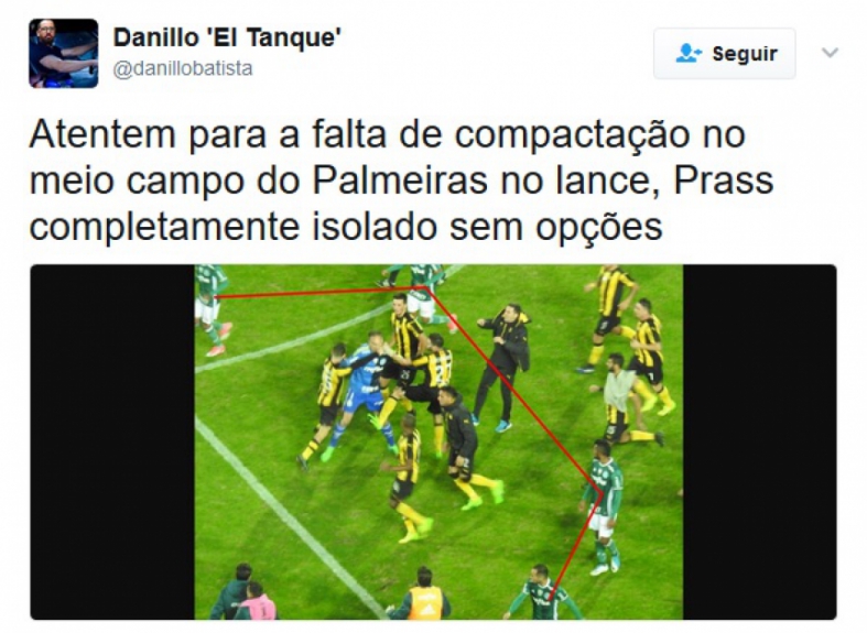 Tranquilidade de Miguel Borja durante a briga virou meme nas redes
