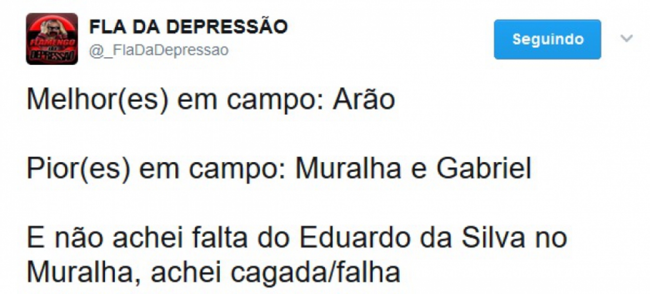 Comentários ironizam falha e fazem piadas com Alex Muralha