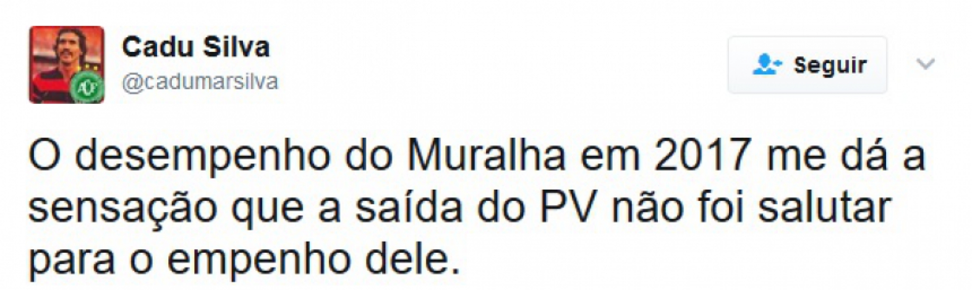 Comentários ironizam falha e fazem piadas com Alex Muralha