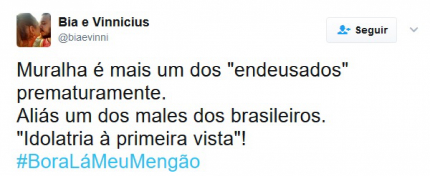 Comentários ironizam falha e fazem piadas com Alex Muralha