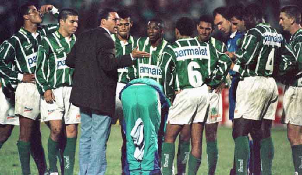 Vanderlei Luxemburgo - Campeão paulista pelo Palmeiras em 1996