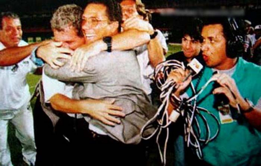Vanderlei Luxemburgo - Campeão do Rio-São Paulo pelo Santos em 1997