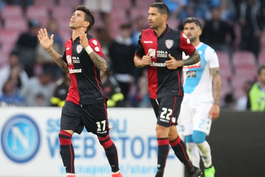 Outro país que os brasileiros pouco apareceram foi a Itália. Até maqui Diego Farias, do Cagliari, tem sete gols no Campeonato Italiano