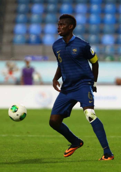 Paul Pogba conduziu os franceses ao título sendo o craque da edição de 2013