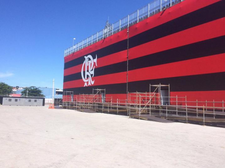 Novas fotos da arena da Ilha