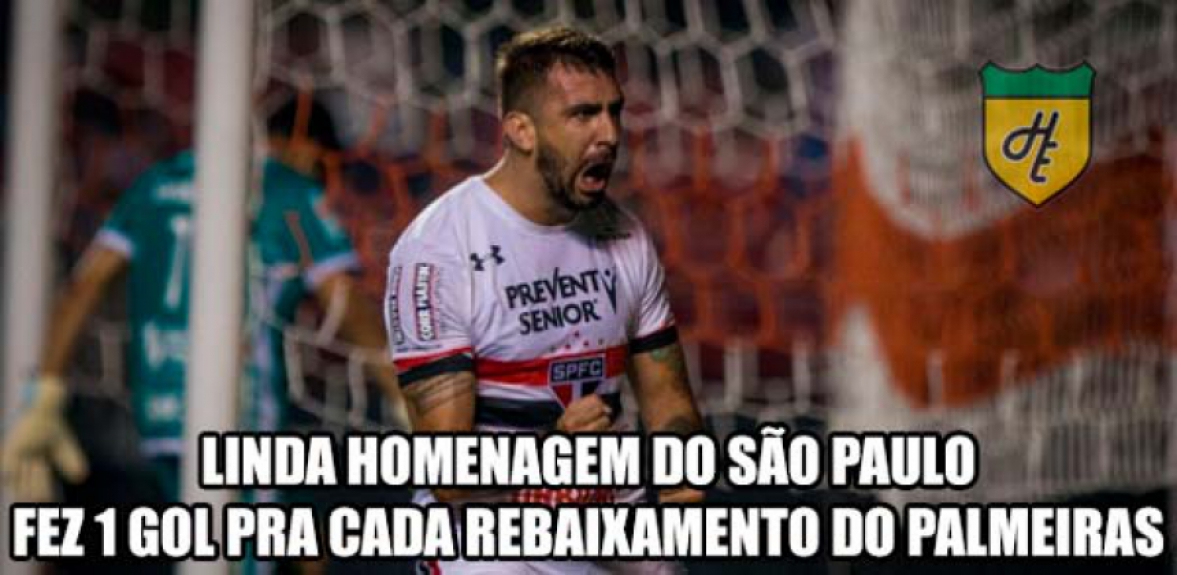 Os melhores memes da vitória do São Paulo sobre o Palmeiras