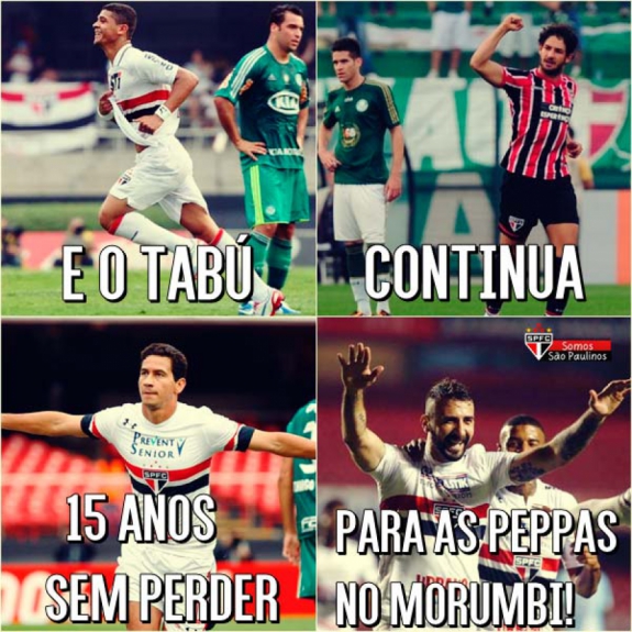Os melhores memes da vitória do São Paulo sobre o Palmeiras