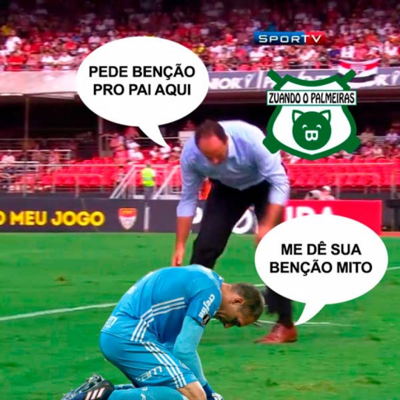 Os melhores memes da vitória do São Paulo sobre o Palmeiras