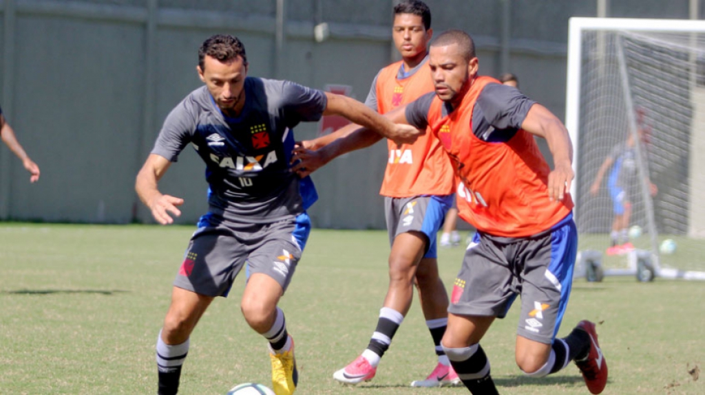 Lucas Rocha no treino