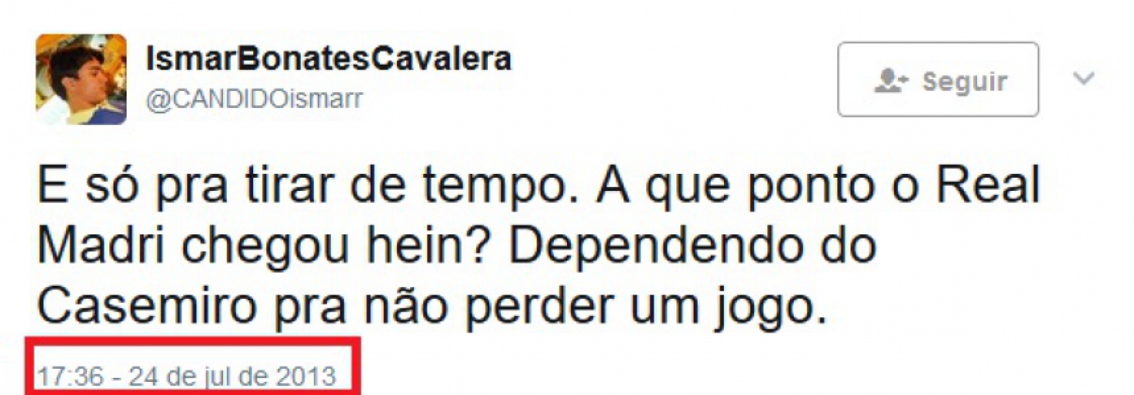 A internet tinha certeza que a aposta do Real Madrid em Casemiro era furada