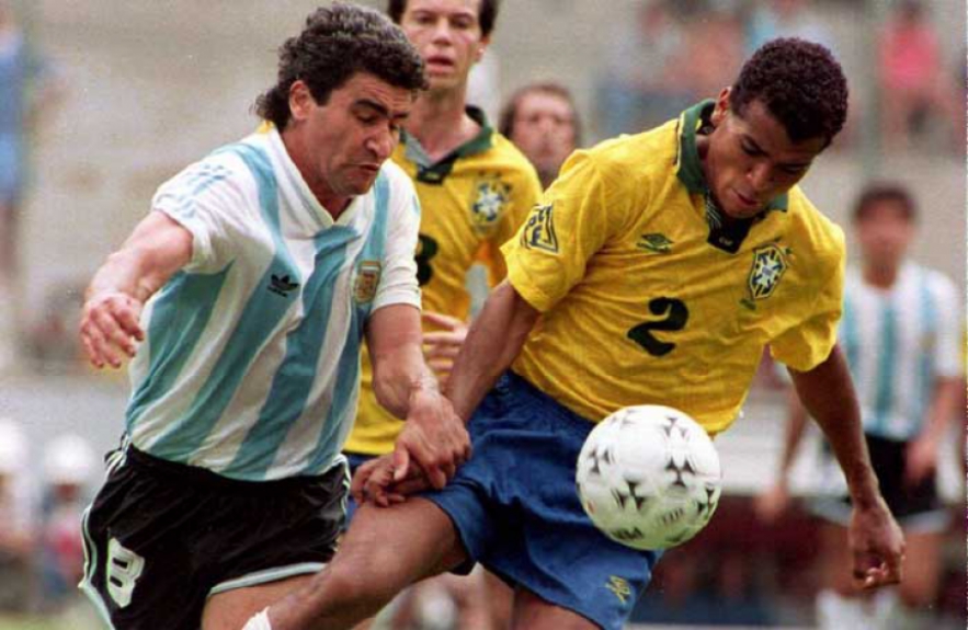 Argentina 1(6)x(5)1 Brasil - 27/06/1993 em Guayaquil (Copa América)