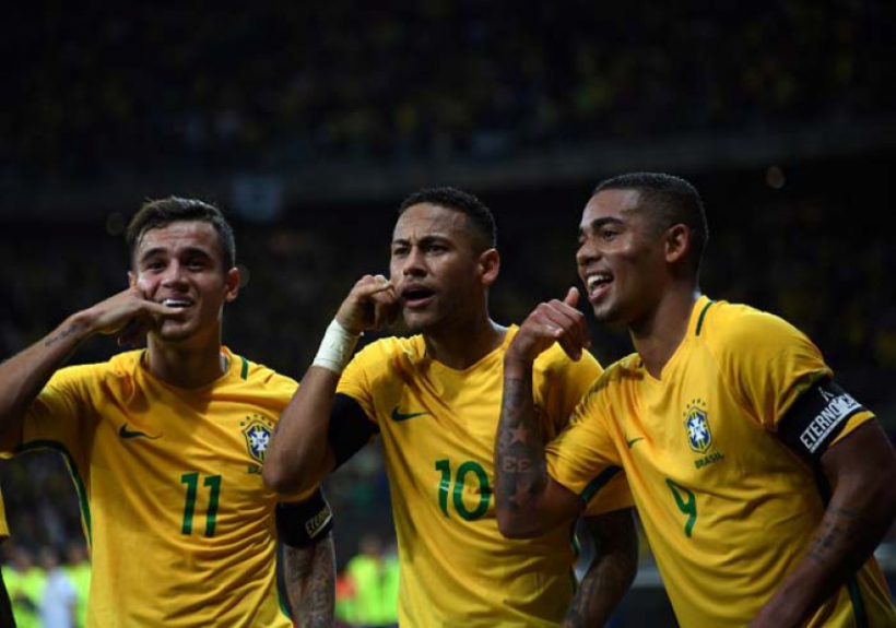 Brasil 3x0 Argentina - 11/11/2016 em Belo Horizonte (Eliminatórias)