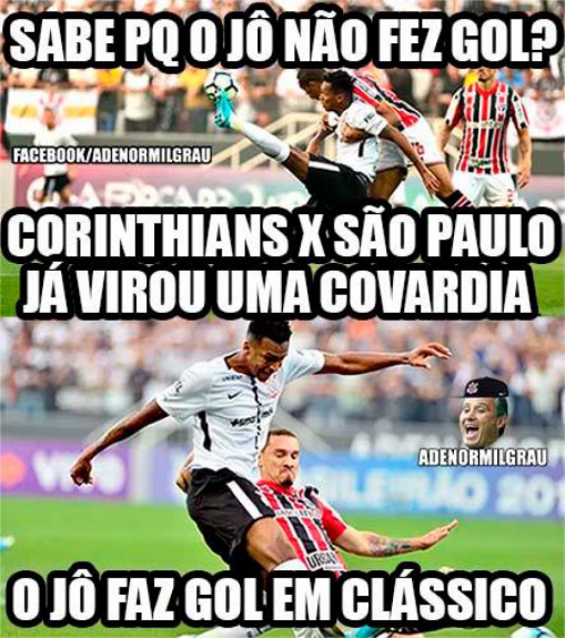 A zoeira na web após a vitória do Corinthians no Majestoso