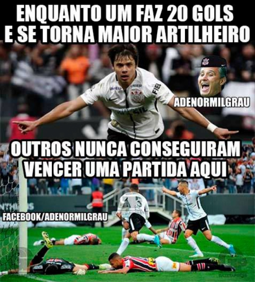 A zoeira na web após a vitória do Corinthians no Majestoso
