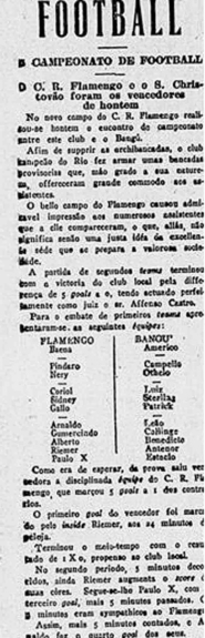 Registro do jornal de 1916 da inauguração oficial da Rua Paissandu