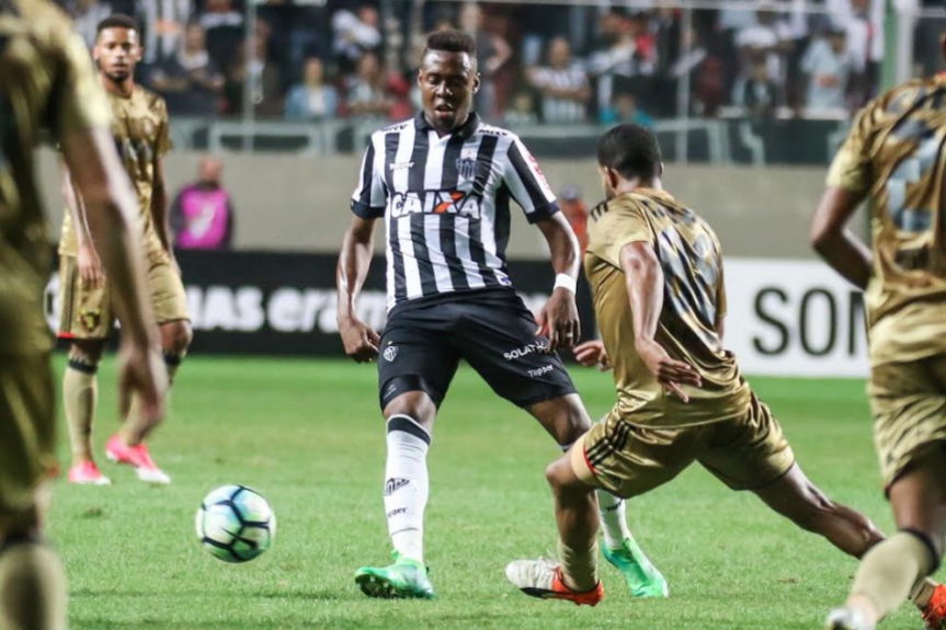 Roger Bernardo estreou pelo Atlético-MG
