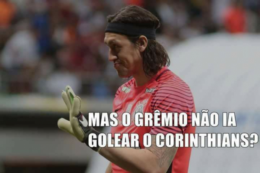 Os melhores memes da vitória do Corinthians diante do Grêmio