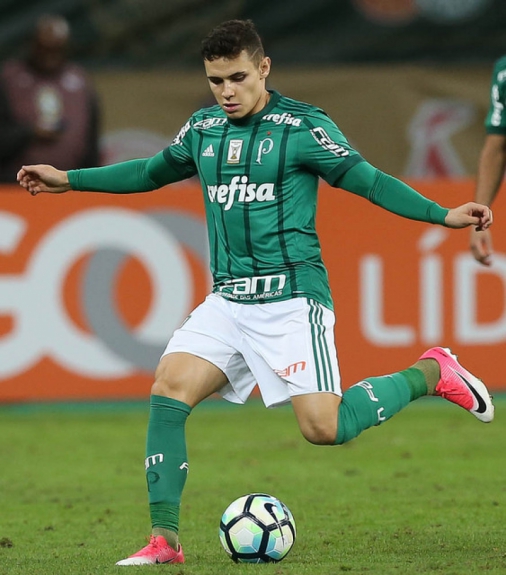 Raphael Veiga fez 6 partidas com Cuca, 1 como titular