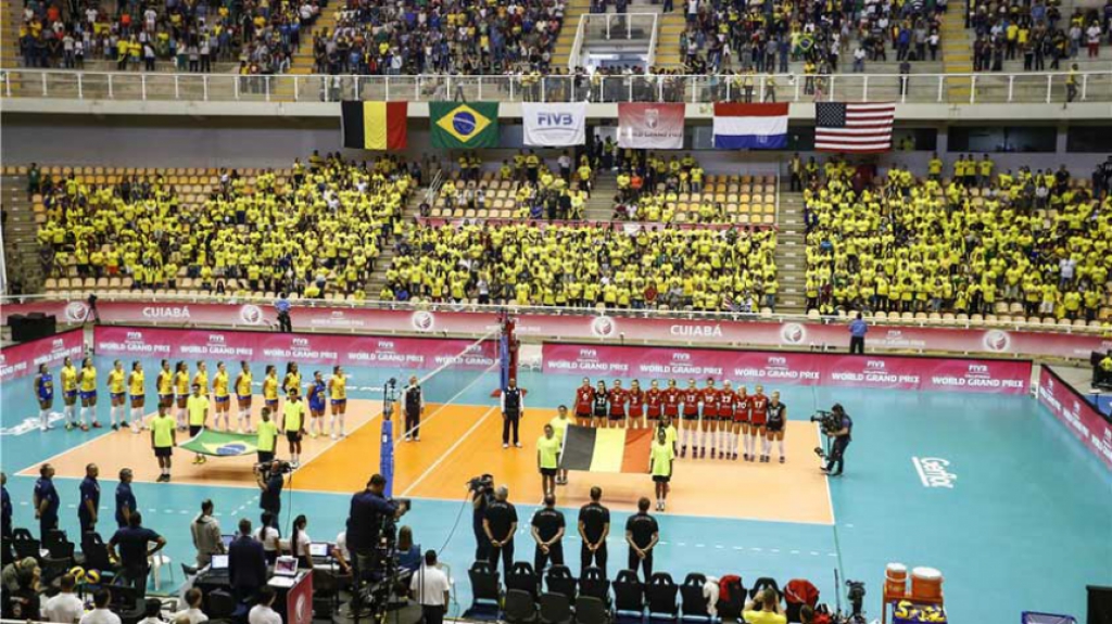 Brasil e Bélgica - Grand Prix de Vôlei