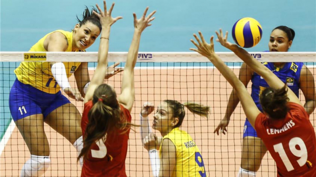 Brasil e Bélgica - Grand Prix de Vôlei