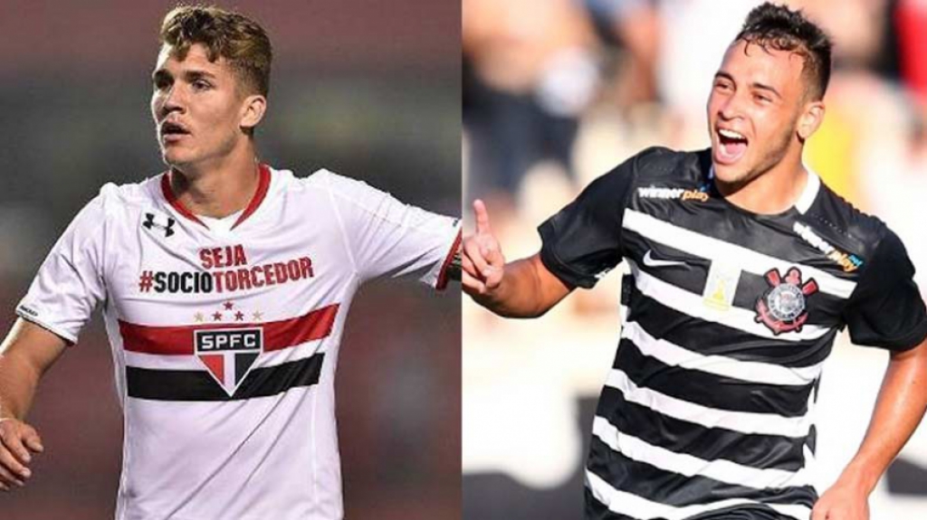 Lyanco (ex-São Paulo) e Maycon (Corinthians)
