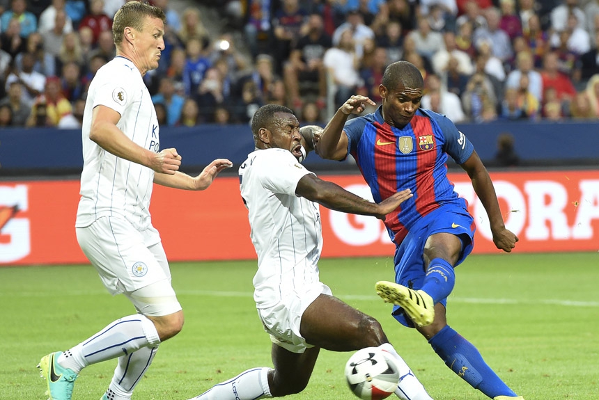 Marlon é um jovem zagueiro que é aposta do Barcelona, mas ainda não se firmo