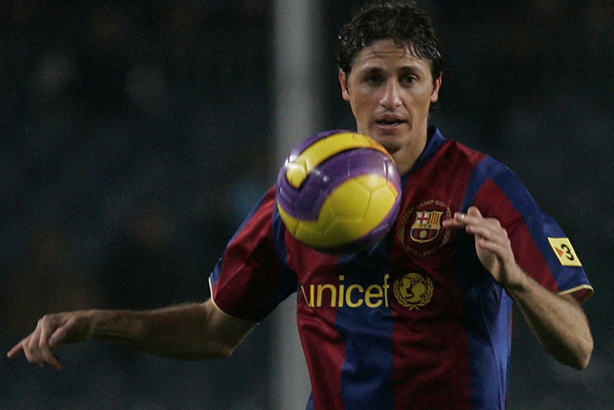 O polivalente Edmílson também ganhou a Liga dos Campeões com o Barcelona em 2006