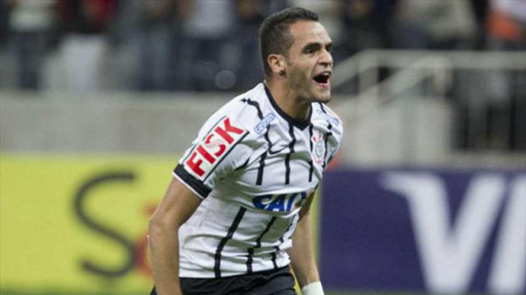 Renato Augusto jogando pelo Corinthians