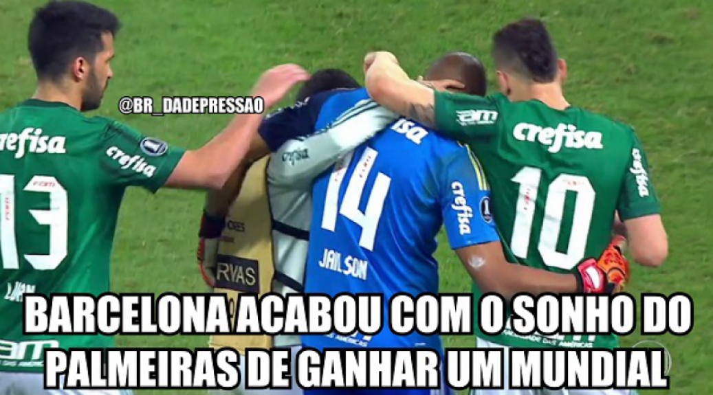 Palmeiras E Muito Zoado Apos Eliminacao Da Libertadores Veja Os Memes Lance