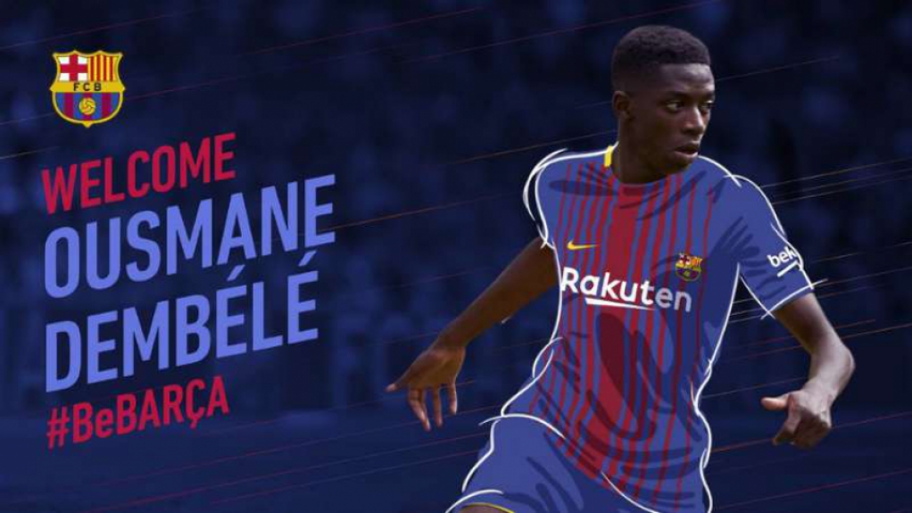 Dembélé no Barcelona