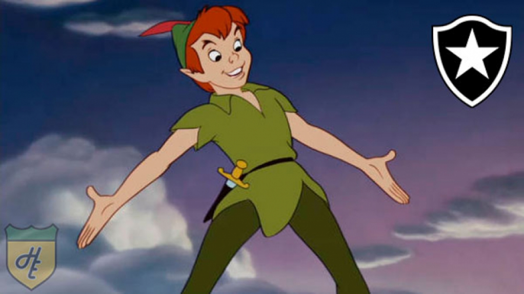 Peter Pan (Botafogo) - É a história de um time que se recusa a conquistar grandes títulos e vive na Terra dos que Nunca conquistaram a Libertadores
