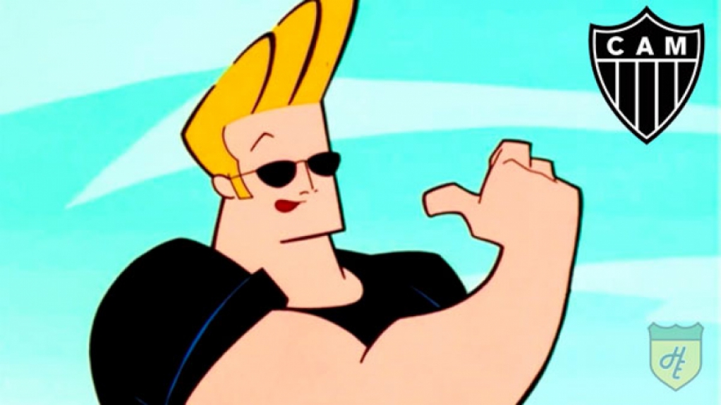 Johnny Bravo (Atlético-MG) - Conta a história de um time, sempre arrumadinho, que vive tentando conquistar uma taça de bicampeão, mas sempre se frustra