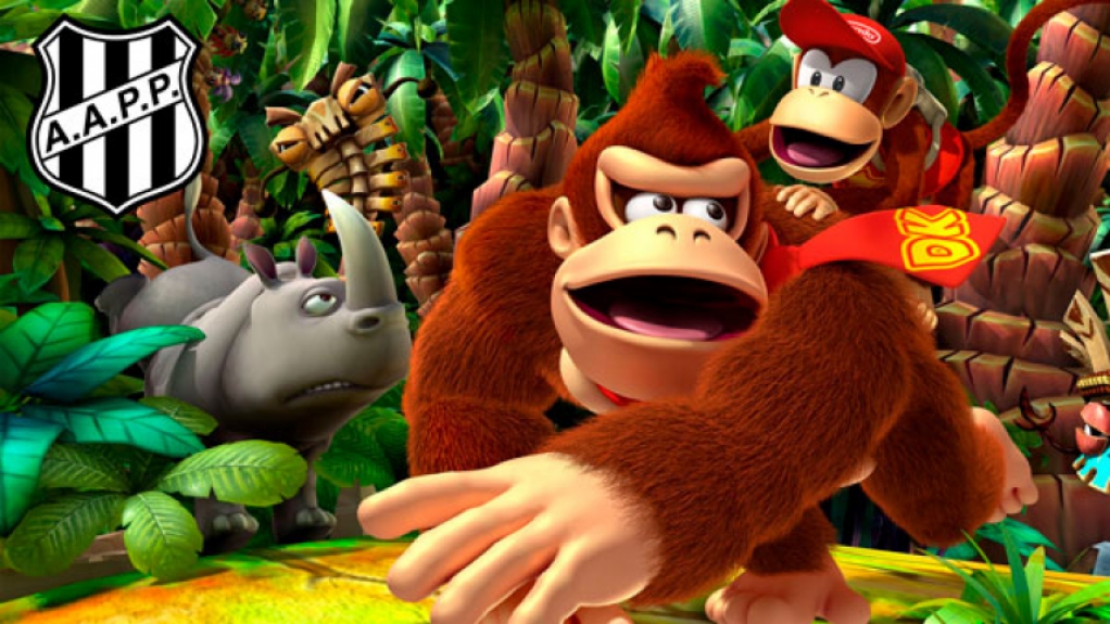 Donkey Kong (Ponte Preta) - É um macaco louco que fez sucesso há muitos anos