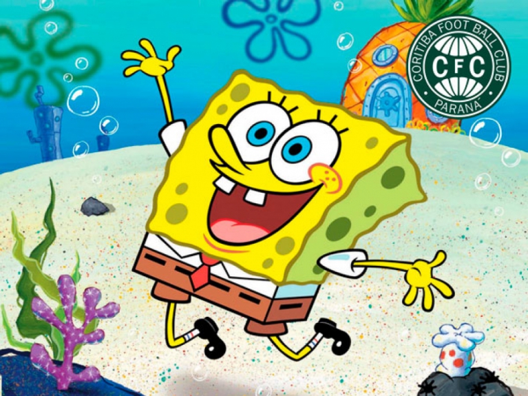 Bob Esponja (Coritiba) - A história se passa no fundo do mar, ou melhor, sempre na parte de baixo da tabela do Brasileirão