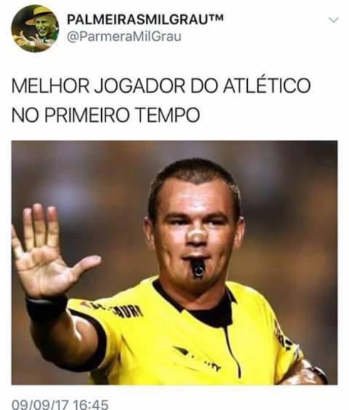 Memes que expõe a fúria de palmeirenses com Vuaden