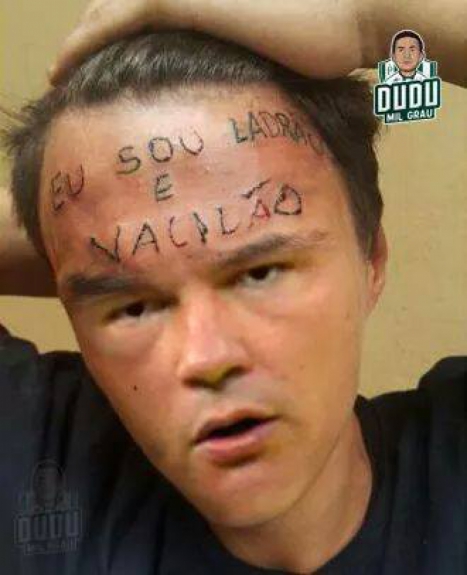 Memes que expõe a fúria de palmeirenses com Vuaden