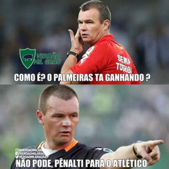 Memes que expõe a fúria de palmeirenses com Vuaden