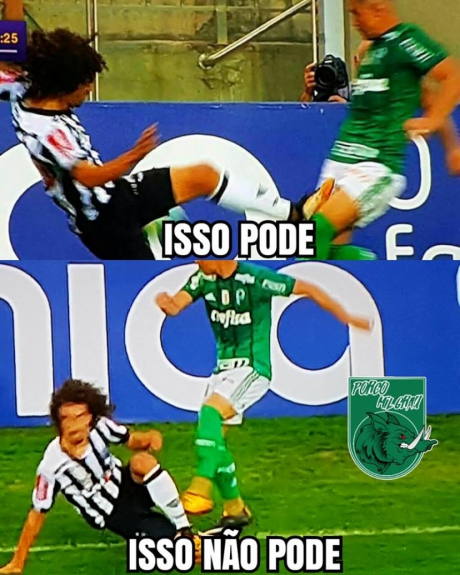 Memes que expõe a fúria de palmeirenses com Vuaden