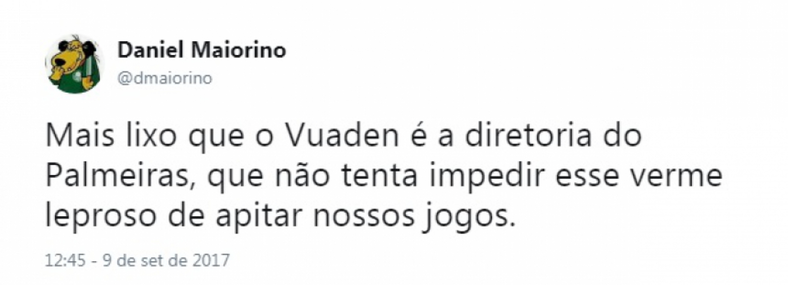 Memes que expõe a fúria de palmeirenses com Vuaden