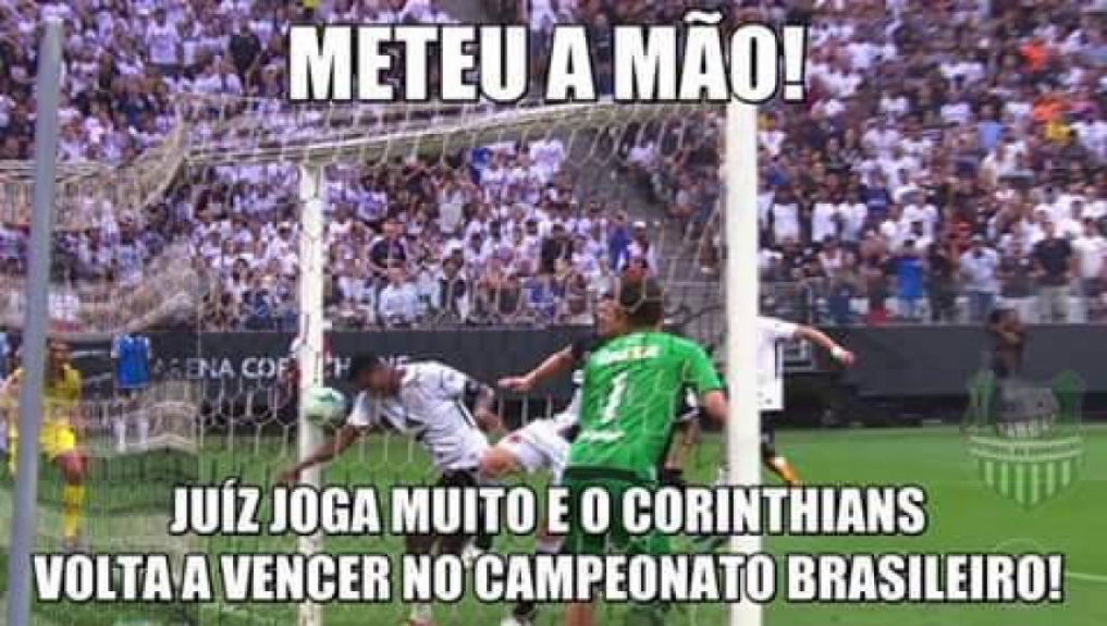 Memes sobre gol de braço de Jô