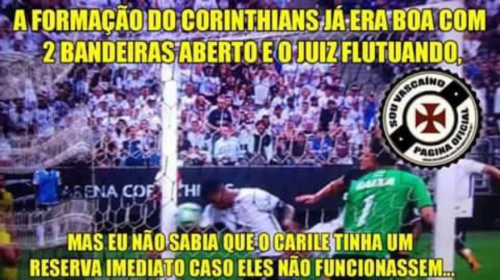 Memes sobre gol de braço de Jô