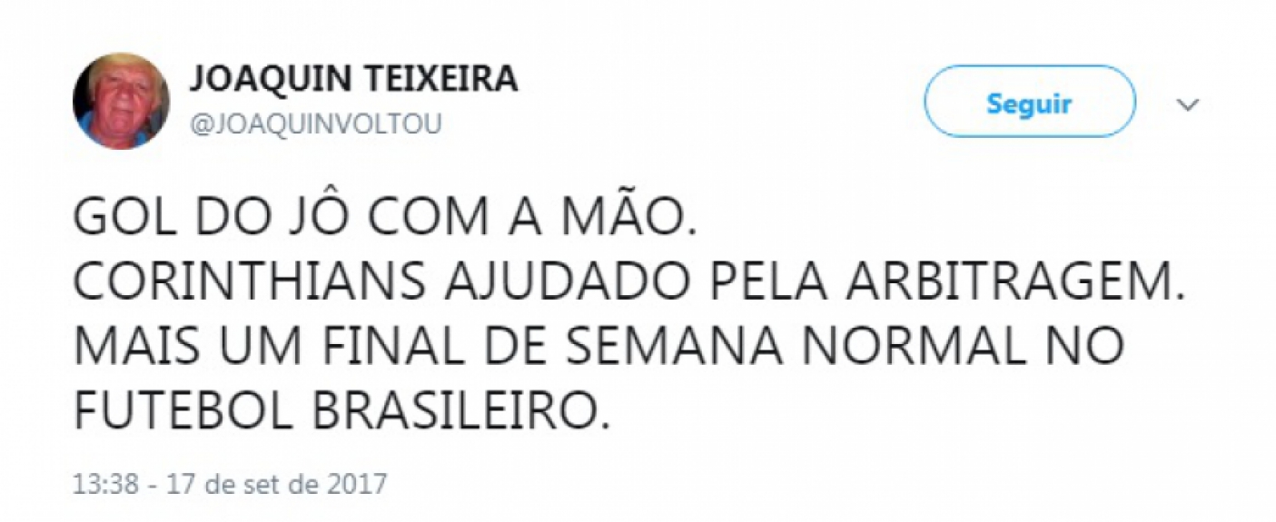 Memes sobre gol de braço de Jô