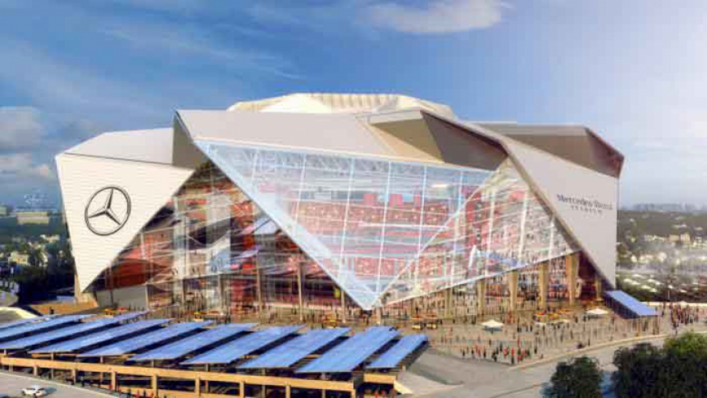 novo estádio de Atlanta, inaugurado com recorde de público na MLS