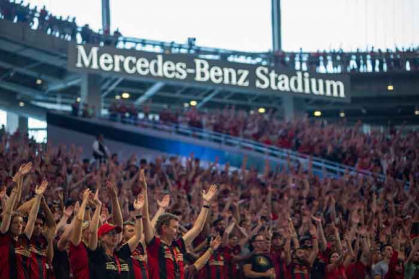 novo estádio de Atlanta, inaugurado com recorde de público na MLS