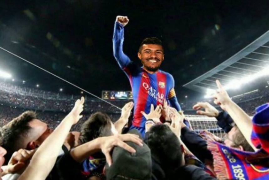 Internet se rendeu ao futebol de Paulinho após 6 a 1 do Barcelona sobre o Eibar