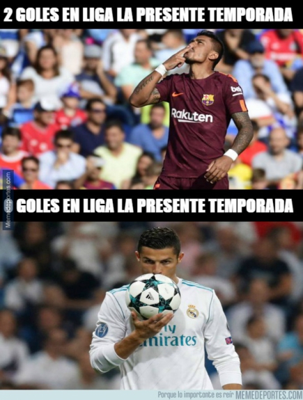Internet se rendeu ao futebol de Paulinho após 6 a 1 do Barcelona sobre o Eibar